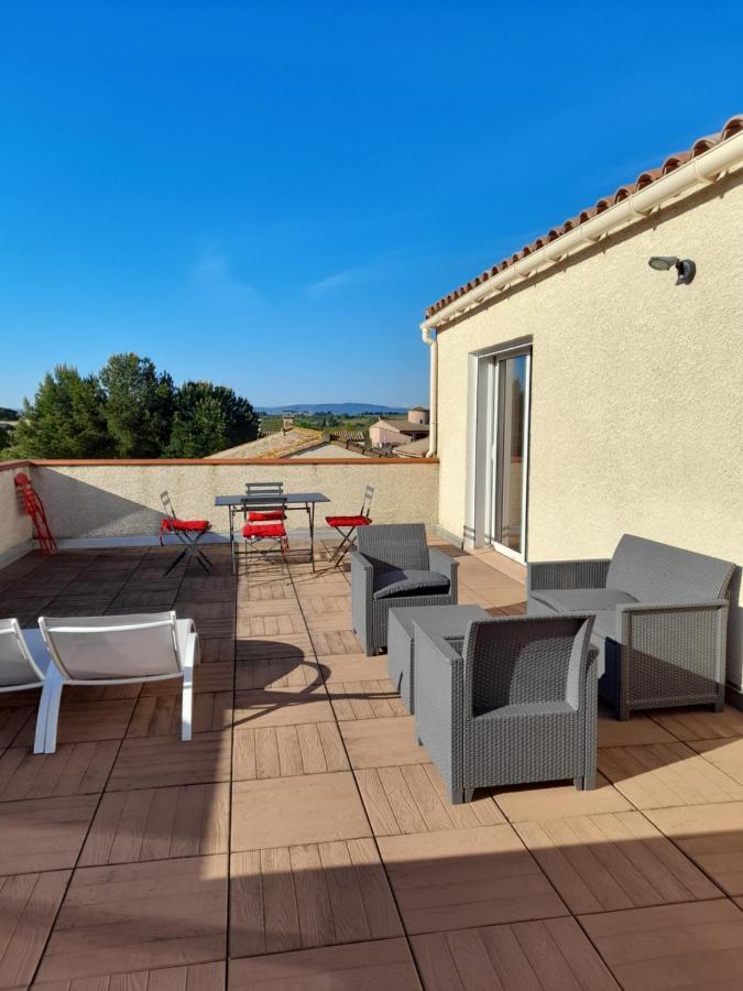 Chez Carole Et Michel En Minervois Apartment Rieux-Minervois Exterior photo